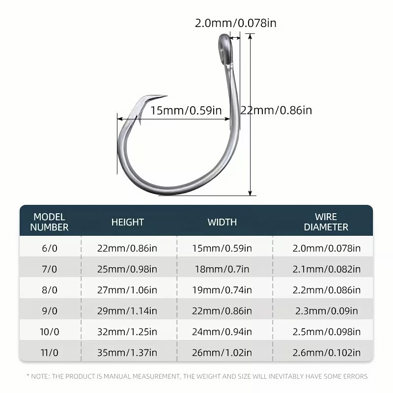 30pcs/box Fishing Hooks Stainl - Fishing Hook Circle recension och pris