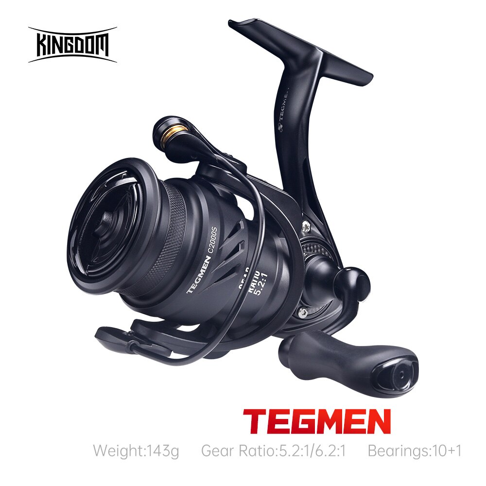 Kingdom Tegmen 5.2:1 6.2:1 143 - Abu Garcia Reel Revo recension och pris
