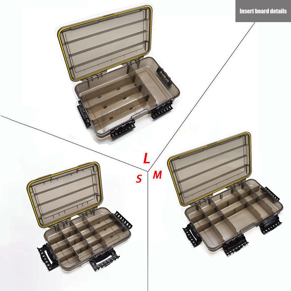 Waterproof Fishing Tackle Box  - Fishing Hook Size recension och pris