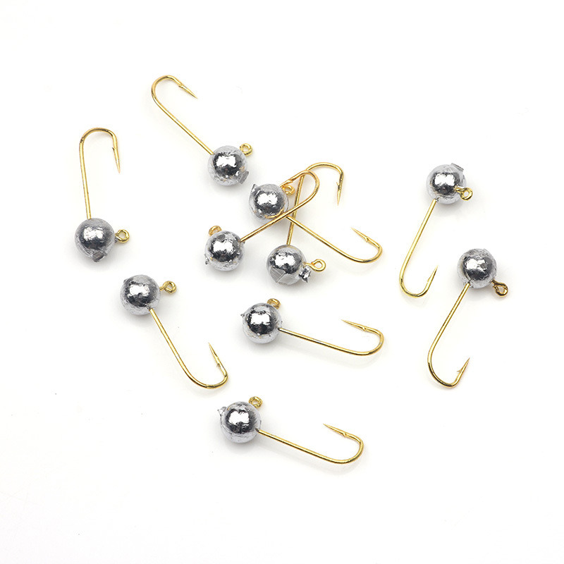 10pcs/lot Micro Jig Head Fishi - Fishing Hook Offset recension och pris