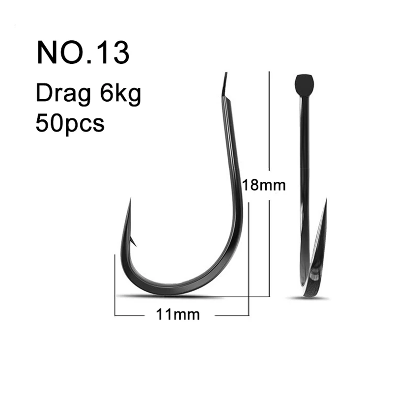 50PCS Small Fishing Hooks High - Fishing Hook Assortment recension och pris