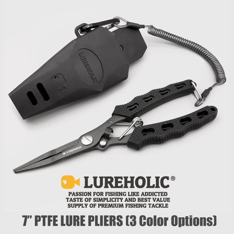 Lureholic 7” PTFE Coated Lure  - Fishing Hook Sharpener recension och pris