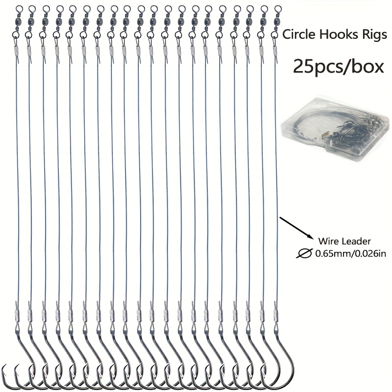 25pcs Heavy Duty Circle Hooks  - Fishing Hook Circle recension och pris